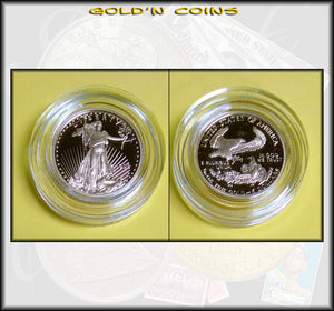 1998 Tenth Ounce Proof Gold American Eagle Original Government Packaging