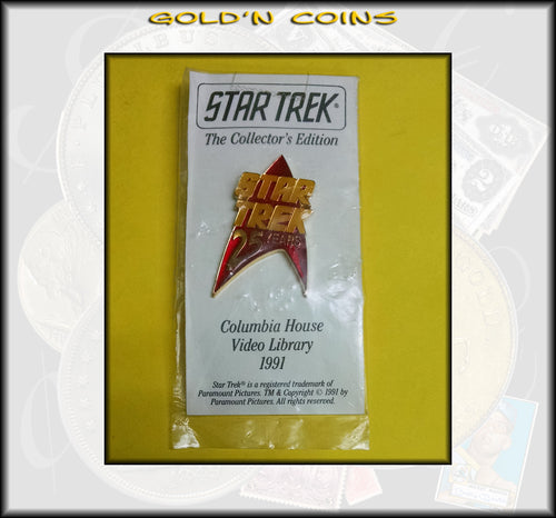 Star Trek 25 Years Lapel Pin