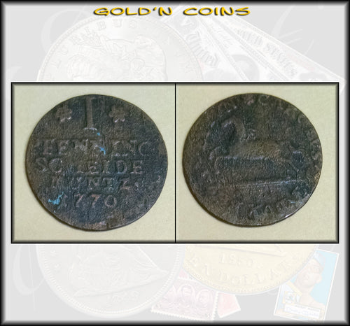 1770 Hannover Germany 1 Pfennig