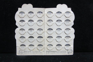 VINTAGE BANK OF AMERICA "DIME SAVER" BOOKLET WITH THIRTY 90% SILVER DIMES