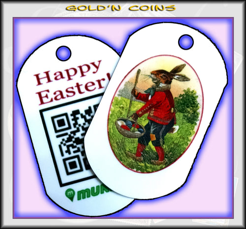Happy Easter! Personal Munzee Dog Tag