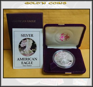 1988 Proof Silver Eagle in Original Government Packaging