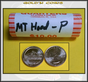 2010-P Mt Hood National Park Uncirculated Quarter Roll (40 Coins)